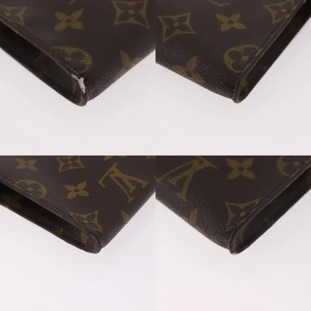 Louis Vuitton Monogram Bucket PM Accessory Pouch Brown